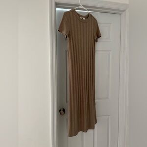 H&M Beige Knit Maxi Women’s Dress
